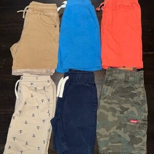 Cat & Jack Kids Shorts - Tan, Blue, Orange, Navy, Anchor Print & Levi’s camo